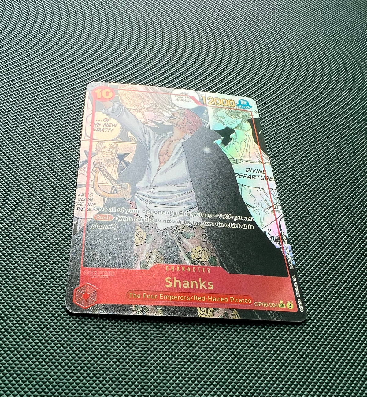 Shanks Manga OP09-004 Alt Art PROXY