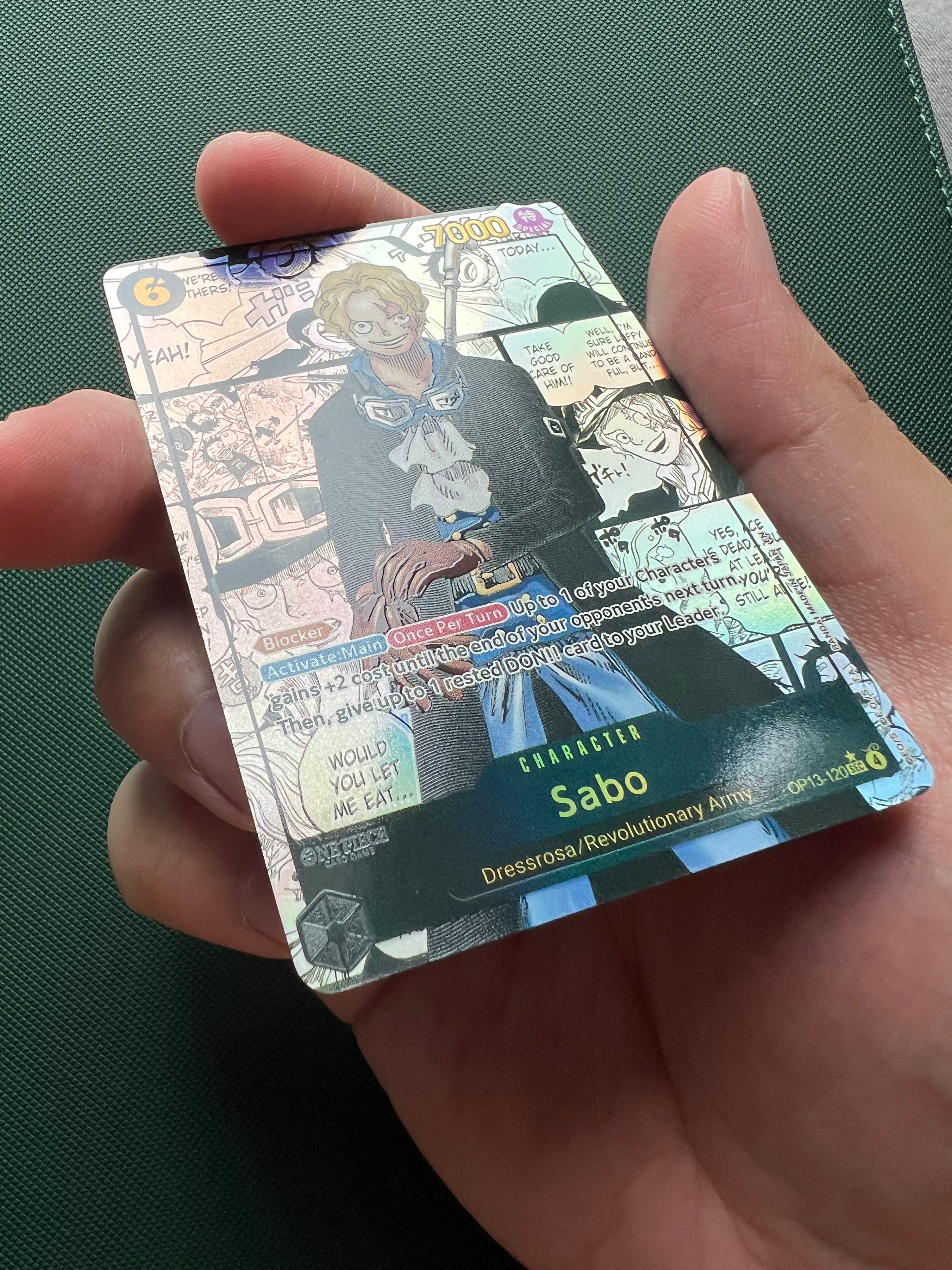 Sabo Manga Alt Art OP13-120 PROXY