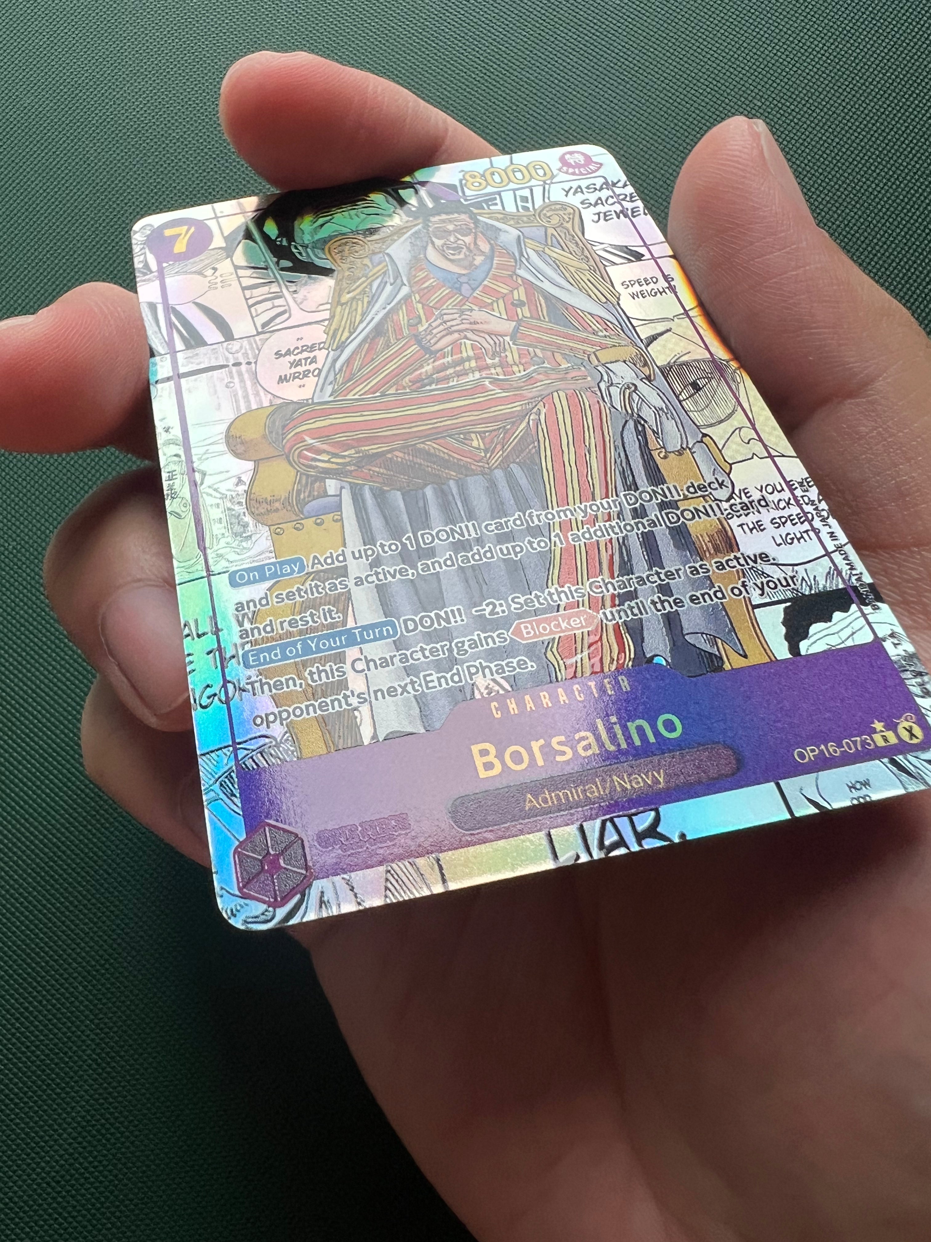 Borsalino Manga Alt Art OP16-073 PROXY